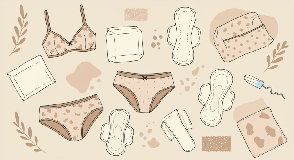 摩擦や生理用品による刺激と予防の重要性