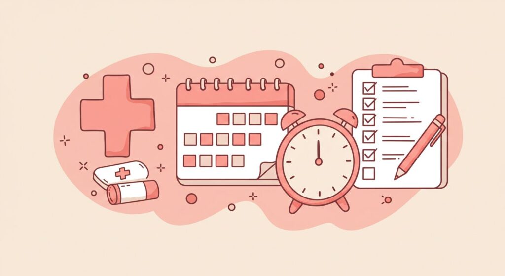 病院を受診する判断基準