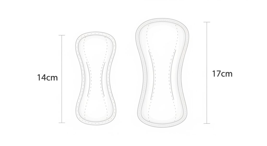 サイズと形状で変わるフィット感