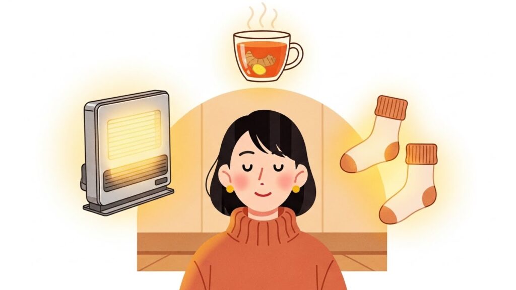 デスクワークにおすすめの冷え性対策