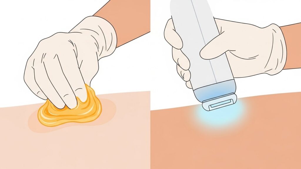 シュガーリングと光脱毛の併用効果と仕組み