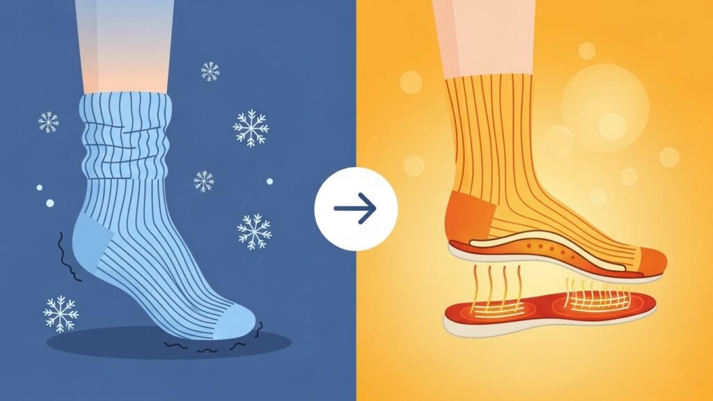 冷え性のグッズで最新の足を温めるための新常識